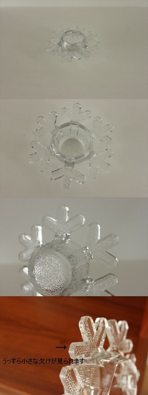 商品の詳細2: 【iittala】　SnowCrystal　 キャンドルホルダー