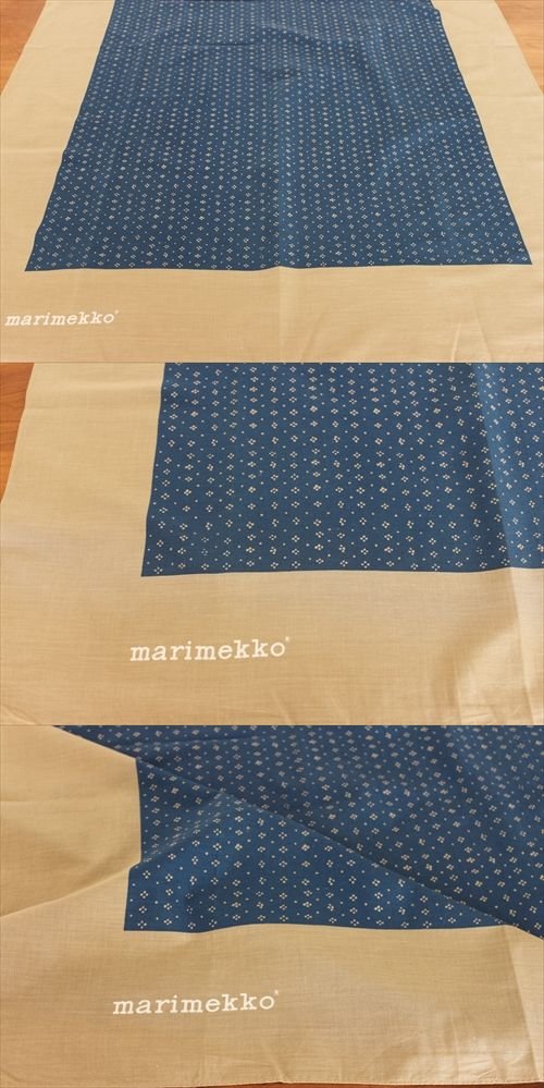 商品の詳細1: 【marimekko】　古い時期 muijaムイヤ　大判スカーフ生地　82cm×85cm