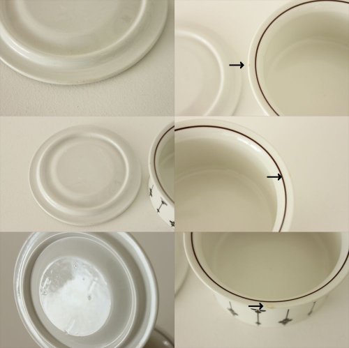商品の詳細2: 【ARABIA】　kartano　ふた付き　シュガーボウル