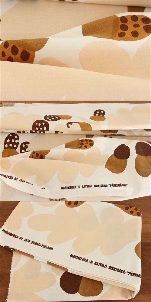 商品の詳細2: 【marimekko】 PAHKINAPUU　vintage生地　134cm×133cm