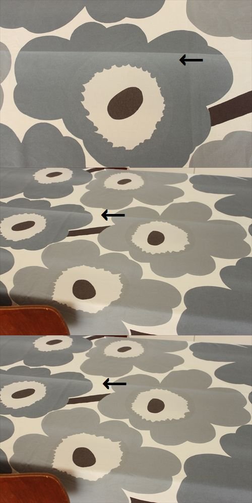 商品の詳細2: 【marimekko】 unikko　vintage生地　135cm×160cm　若干難