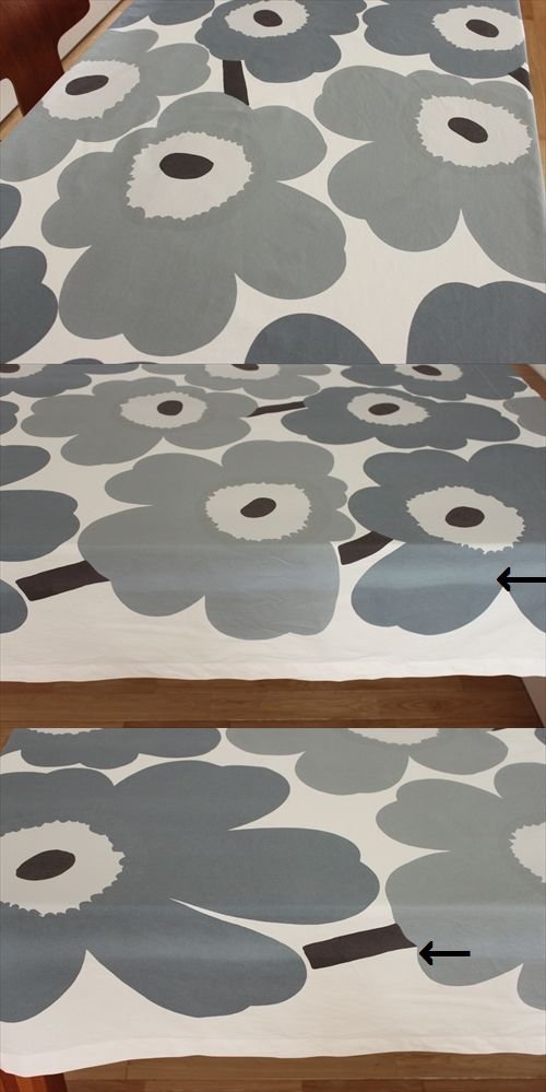 商品の詳細2: 【marimekko】 unikko　vintage生地　135cm×160cm　若干難