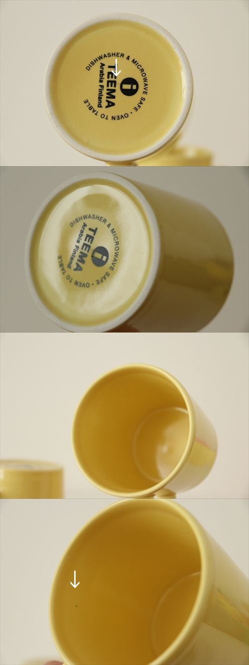 商品の詳細2: 【iittala】　TEEMA　マグカップ(ハニー/ローズ）セット　