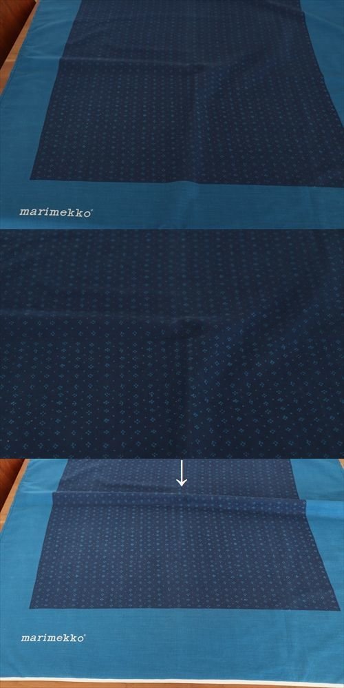 商品の詳細1: 【marimekko】　古い時期 muijaムイヤ　大判スカーフ生地　81cm×87cm