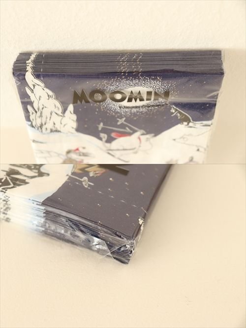 商品の詳細2: 【moomin】ペーパーナプキン 冬柄　24cm×24cm