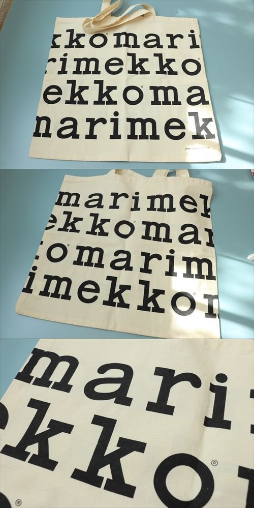 商品の詳細1: 【marimekko】　marimekko　4段ロゴバッグ