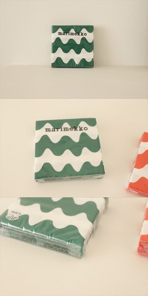 商品の詳細1: 【marimekko】ペーパーナプキン  LOKKI　25cm×25cm 20枚いり