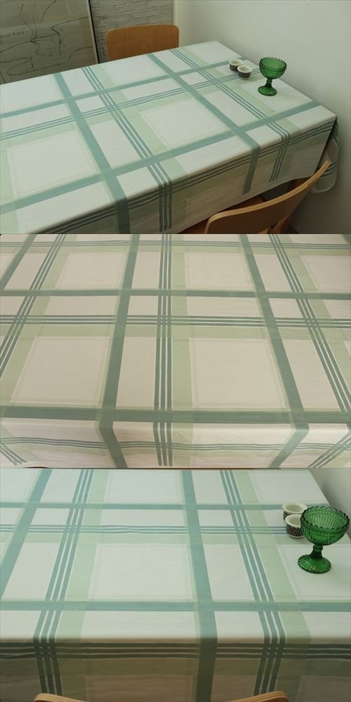 商品の詳細1: 【marimekko】  RIIHI vintage生地　ライトグリーン　132cm×220cm強