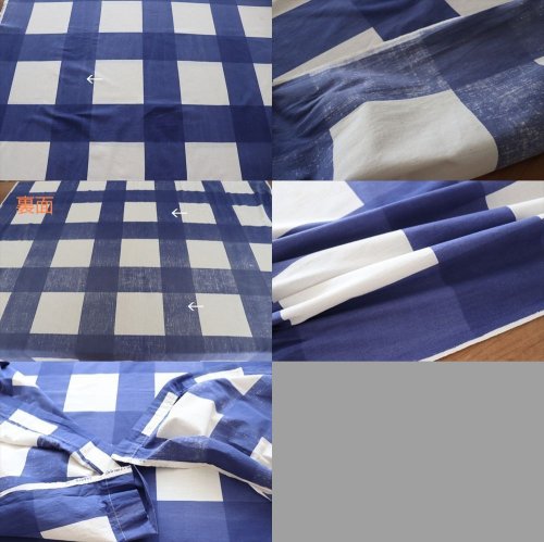 商品の詳細2: 【VUOKKO】 SAANTO-73　vintage生地　ブルー(2) 126cm×215cm程