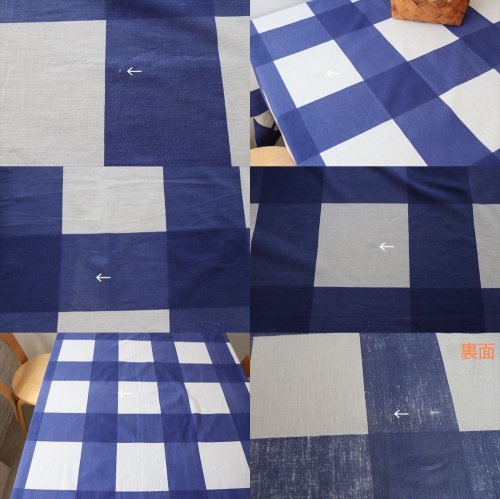 商品の詳細3: 【VUOKKO】 SAANTO-73　vintage生地　ブルー(2) 126cm×215cm程