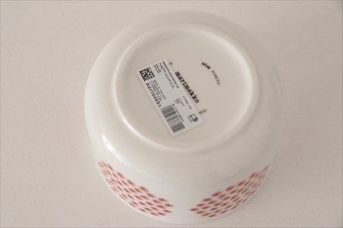 商品の詳細2: HOLD【marimekko】puketti　500ml　ボウル　白×ピンク