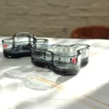 【iittala】　AALTO キャンドルホルダー　小物入れ　グレー　95mm