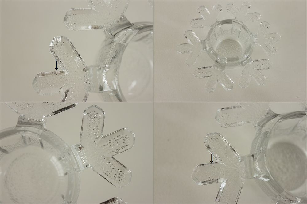 画像: 【iittala】　SnowCrystal　 キャンドルホルダー