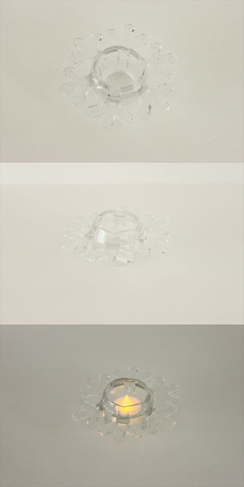 画像: 【iittala】　SnowCrystal　 キャンドルホルダー