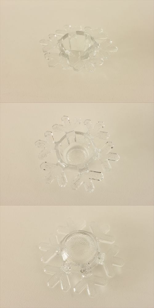 画像: 【iittala】　SnowCrystal　 キャンドルホルダー