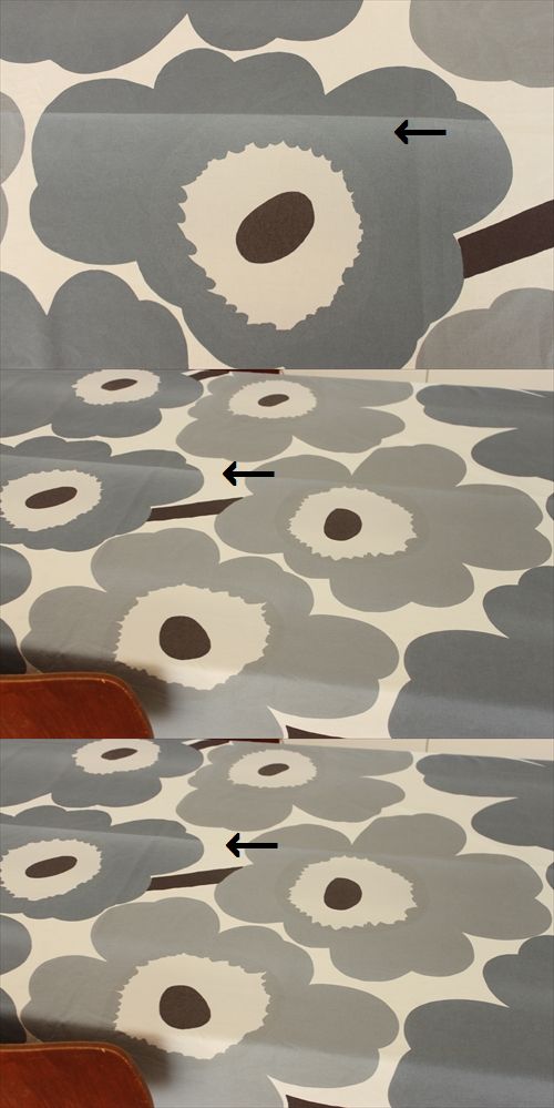 画像: 【marimekko】 unikko　vintage生地　135cm×160cm　若干難