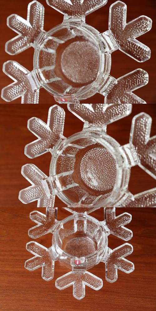 画像: 【iittala】　SnowCrystal　 キャンドルホルダー