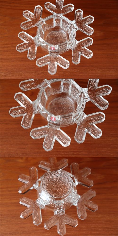 画像: 【iittala】　SnowCrystal　 キャンドルホルダー