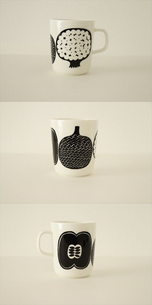 画像: 【marimekko】　KOMPOTTI 　250ml　マグカップ