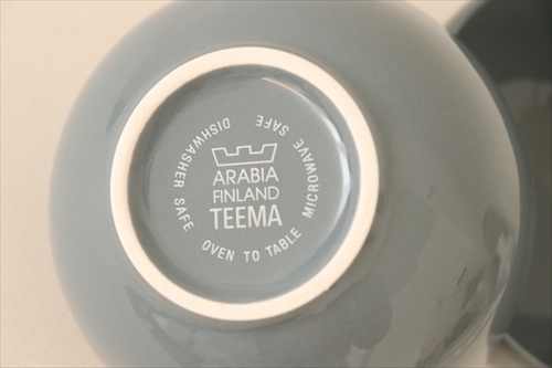 画像: 【ARABIA】　TEEMA　　廃盤グレー　Φ13cmボウル(2)