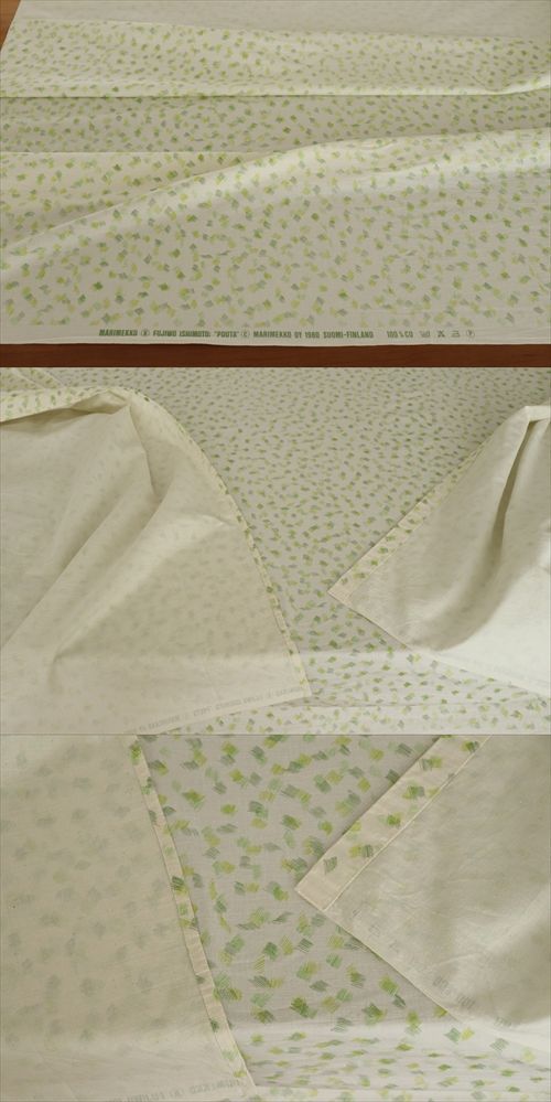 画像: 【marimekko】 pouta　vintage生地 　143cm×約113cm（230cm）