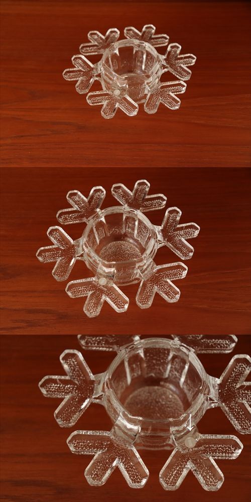 画像: 【iittala】　SnowCrystal　 キャンドルホルダー