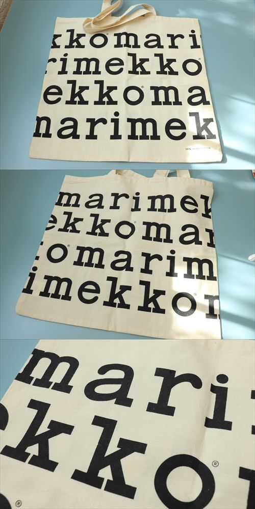 画像: 【marimekko】　marimekko　4段ロゴバッグ