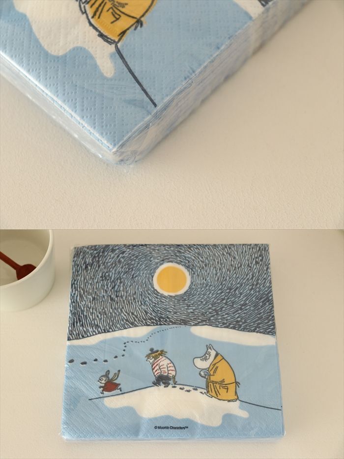 画像: 【moomin】ペーパーナプキン winter　33cm×33cm