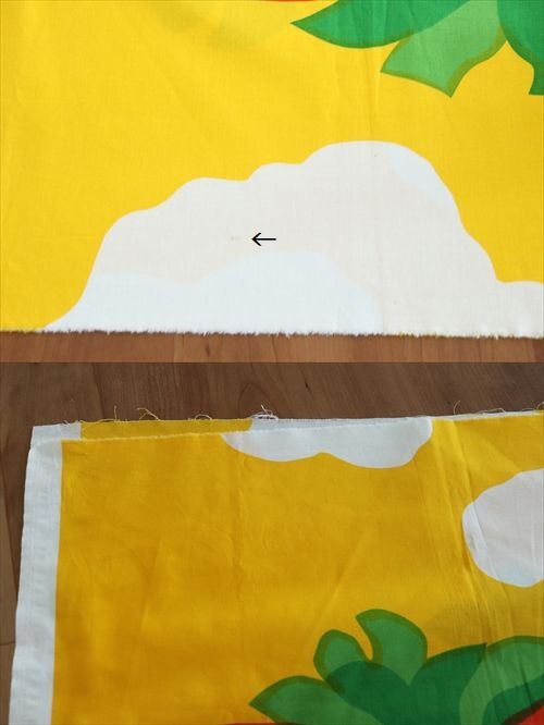 画像: HOLDご予約品【marimekko】　mansikkavuoret　vintage生地　142.5cm×110cm