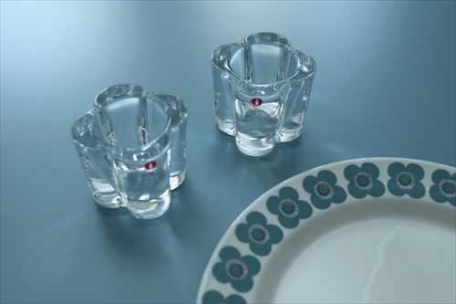 画像: 【iittala】  DUO　キャンドルホルダー　花　4枚タイプ(2)