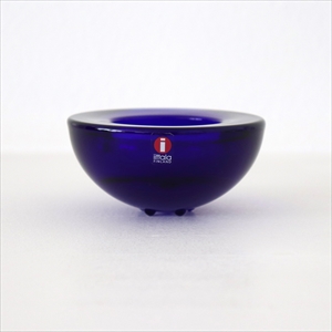 画像1: 【iittala】ballo  キャンドルホルダー 　コバルトブルー